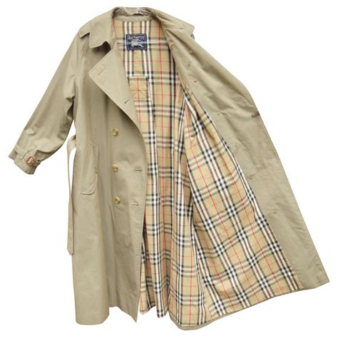 burberry brit trench logo|authentic vintage burberry trench coat.